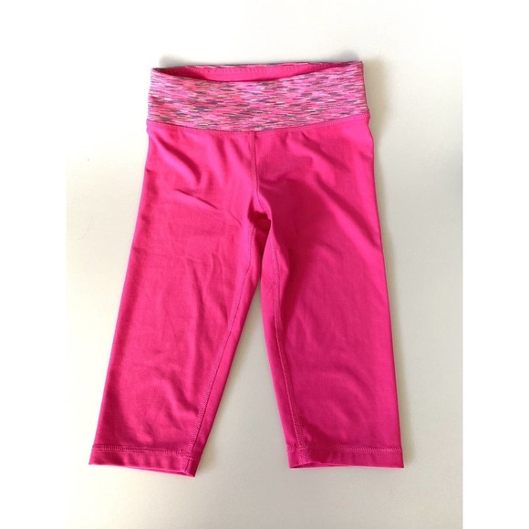 90 Degree by Reflex Capri Leggings S 6 Girl’s - Picture 2 of 10